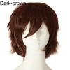 Орион Мужчины Женщины Многоцветный Короткий Прямой Парик Полный Парик Для Аниме Партии Косплей