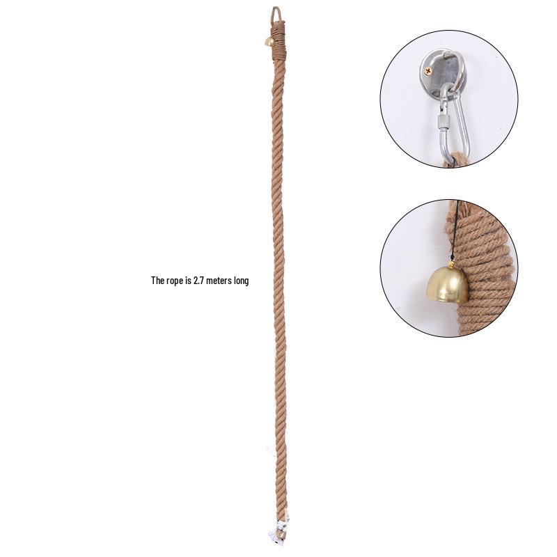 Всесезонное износостойкое дерево для кошек с утолщенным сизалевым канатом и когтеточкой