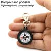 Portable Keychain Compass Outdoor Hiking Survival Compass Compact Handheld Compass with Keyring Camping Tool