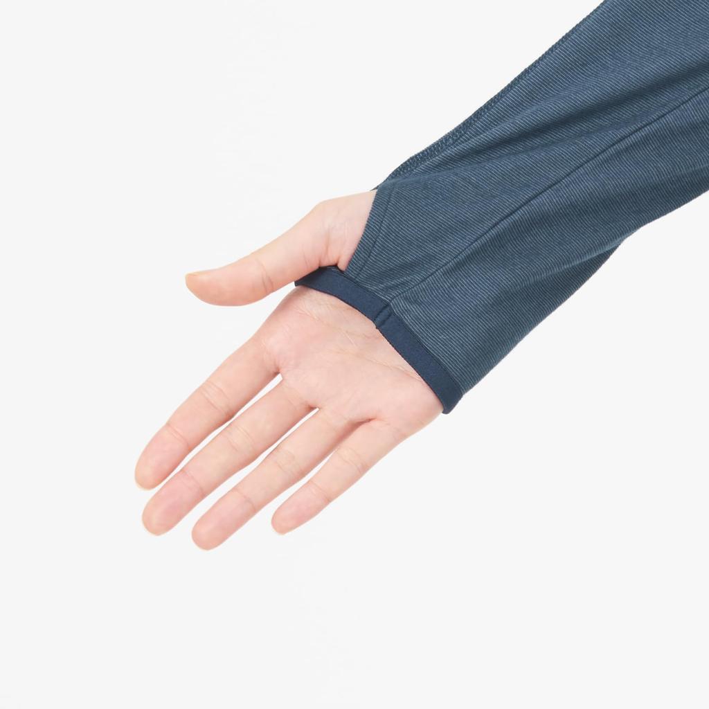 Millet Caster Wool II Crew Long Sleeve Mountaineering Sapphire Size L Women's Top, MIV01988, (New Logo),