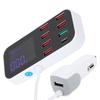 8 Ports Multiple USB Fast Chargers Charging Station Hubs Digital Display for IOS Android