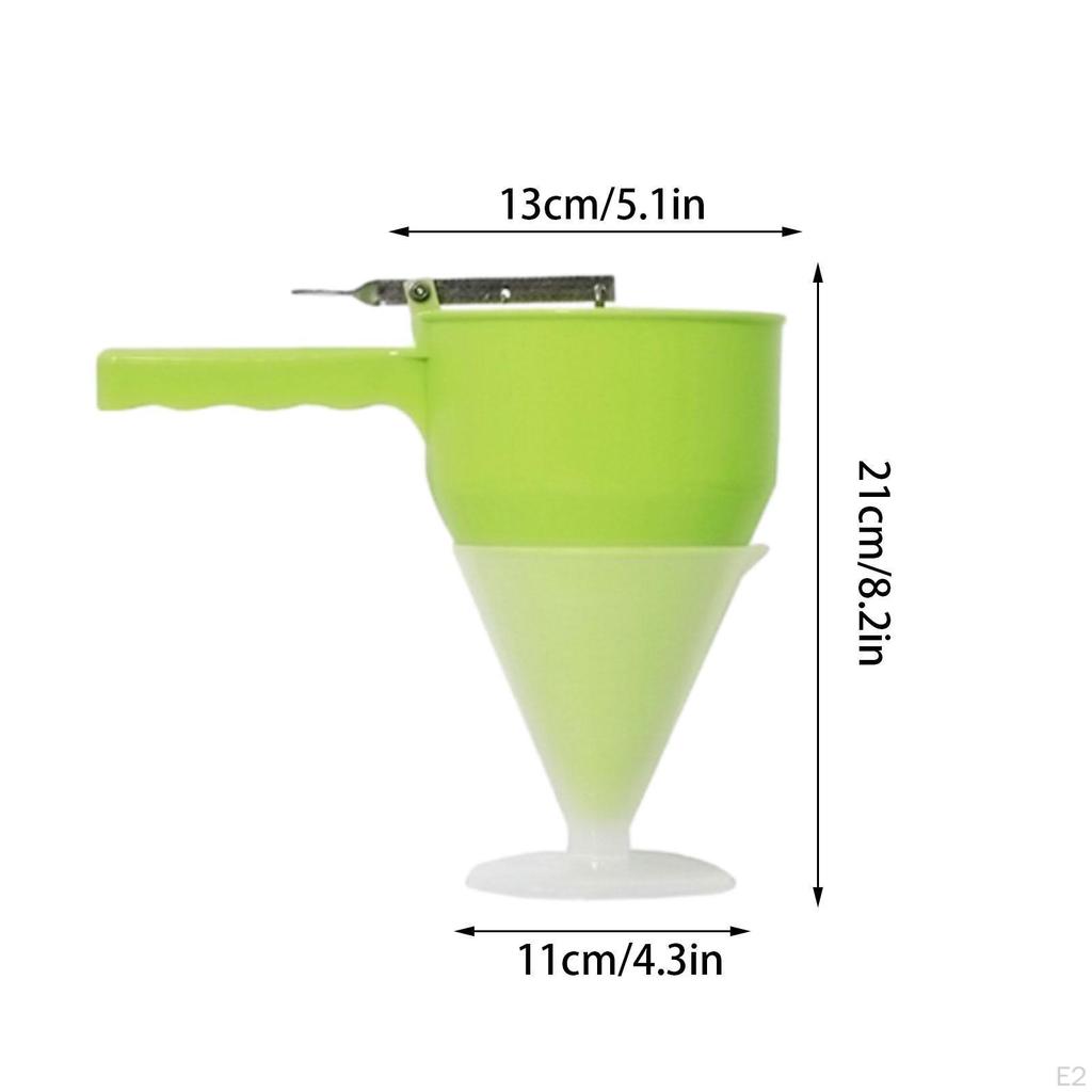 Воронка для дозатора теста для блинов,воронка для торта,диспенсер для кексов,воронка