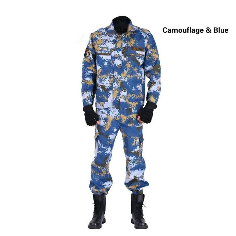 Military Uniform Tactical Clothing Men Special Forces Airsoft Soldier Training Combat Clothes Jacket Set Camouflage