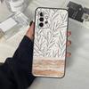 Чехол Boho с растительным листом и коровьим кактусом для Samsung Galaxy A56 A36 A16 A33 A13 A23 A52 A32 A12 A54 A34 A14 A53 A15 A35 A55 A17
