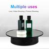 Display Stand 360 Long Lasting Time Degree Rotating Round Shape Electric Motorized Turntable