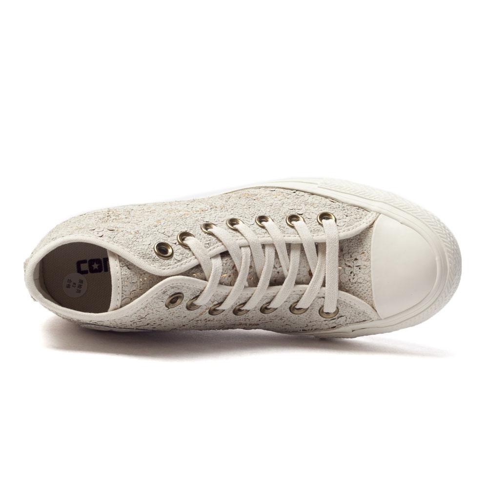 Converse Кеды CHUCK TAYLOR Высокие Канвас Женские Бежевые 551556C