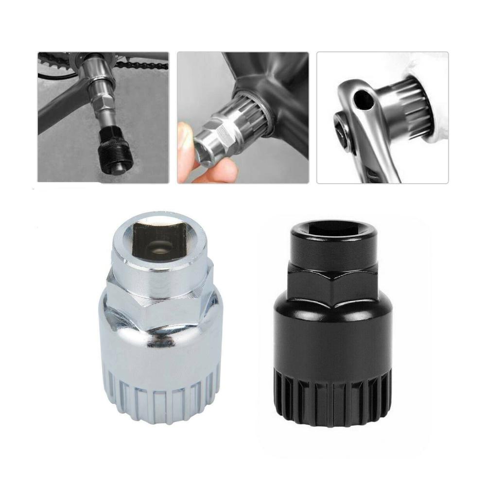 Розетки Велосипедный ключ Съемник Съемник Инструмент для нижней части велосипеда Гаечный ключ Съёмник каретки шатуна