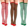 Colourful Polyester-spandex Knee Socks For Kids Women