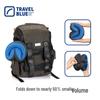 Travel Blue Honeycomb Breathable Memory Foam U-Shaped Neck Pillow