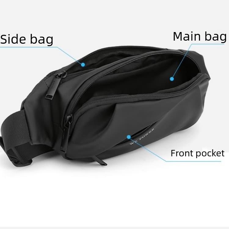 Мужская спортивная поясная сумка, сумка через плечо для бега, нагрудная сумка