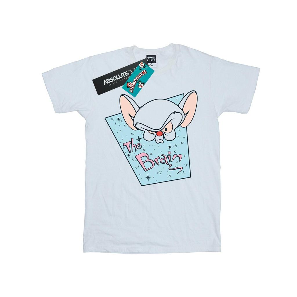 Animaniacs Mens The Brain Mugshot T-Shirt