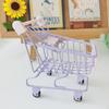Мини-тележка для покупок, тележка для продуктов, ручная тележка для супермаркета, маленькая, для детей