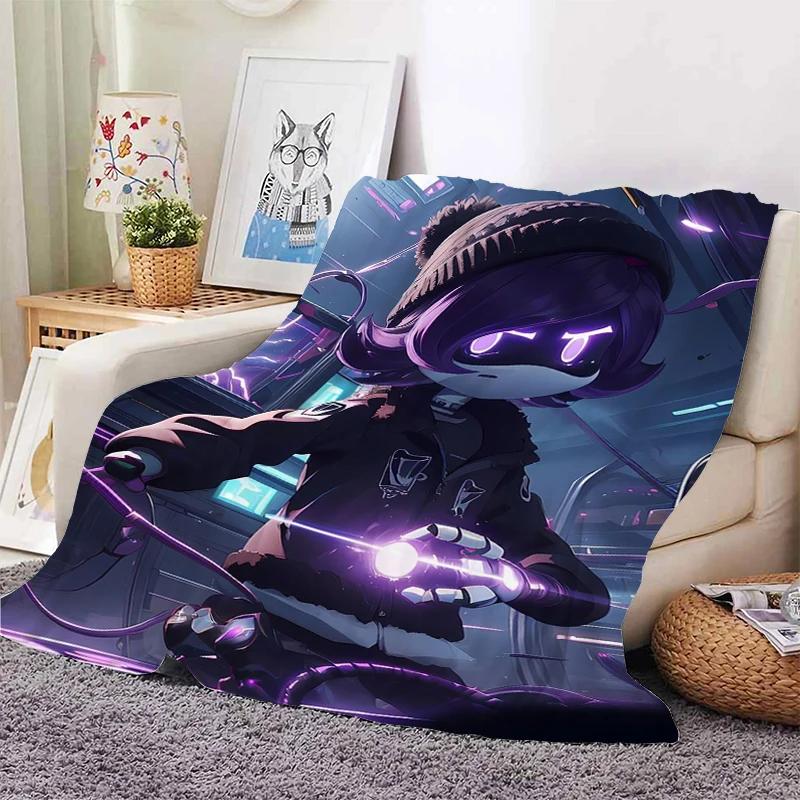 Warm Winter Blankets A-Murder A-Drones Microfiber Bedding Sofa Bed Fleece Camping Custom Nap Fluffy Soft Blankets King Size