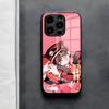 Чехол для телефона Hanako-kun из Туалета-б-ound Для IPhone 17 Air 16 E Pro Max 15 14 13 Mini 12 Pro 11 Max Plus Черная Стеклянная Крышка