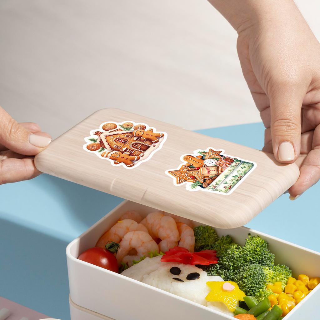 50 New Christmas Series Graffiti Stickers for Water Cups, Skateboards, Mobile Phones, Waterproof Decorative Stickers