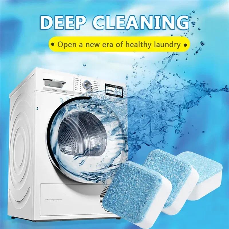 Detergent Washing Machine Cleaner Depth Toilet Cleaning Effervescent Tablets Laundry Accessories Clean Deodorant Home Detergents