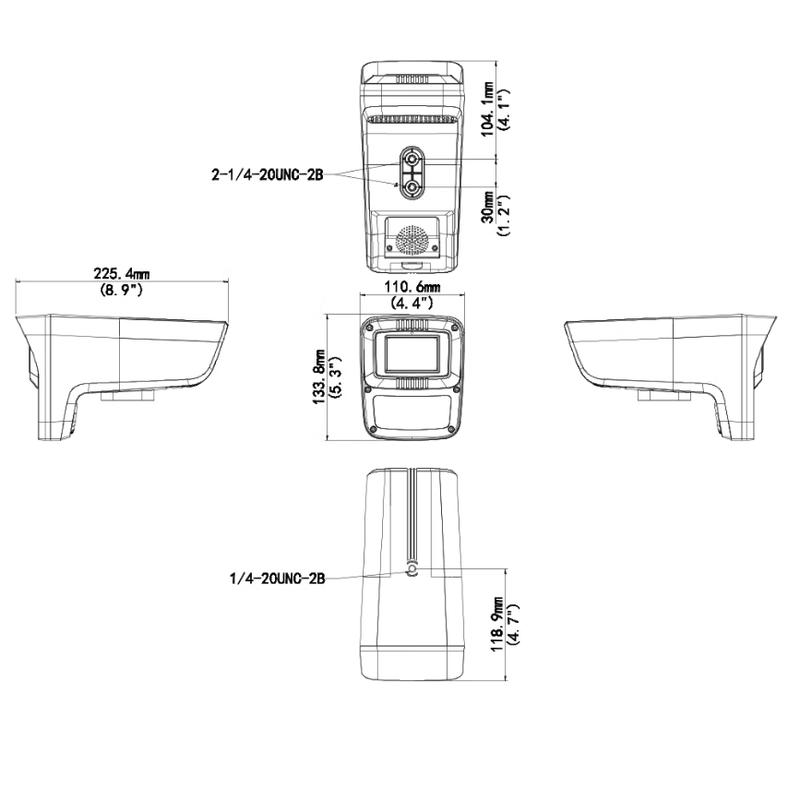 Uniview NightEagle Pro 5MP Full-Color AI Bullet Network Camera CN plug (adapter included)