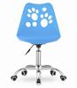 PRINT swivel chair - blue