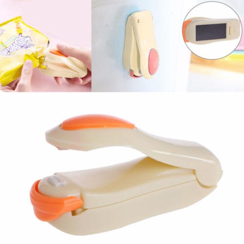 Mini Home Portable Seal Vacuum Food Bag Sealer Packaging Machine Kitchen Tool