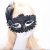 Masquerade Mask Wedding Carnival Party Performance Costumes Sex Lady Lace Mask Venice Feather Sexy Halloween Mask Gift