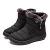 Fashion Snow Boots Women Comfortable Ladies Shoes Waterproof Shoes For Women Zipper Women Shoes Soft Keep Warm Winter Boots Botas Mujer