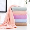 Coral Velvet Cut Edge Towel Plain Square Towel Soft and Thick Water Absorption and Quick Drying, Men and Women Bath Towels