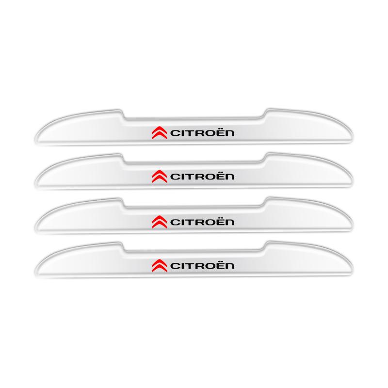 AXSR8 For Citroen C3 C5 AIRCROSS C5X C4 Cactus PICASSO e-C3 e-C4 C1 C-Crosse Car Door Anti Scratch Protection Strips Auto Accessories