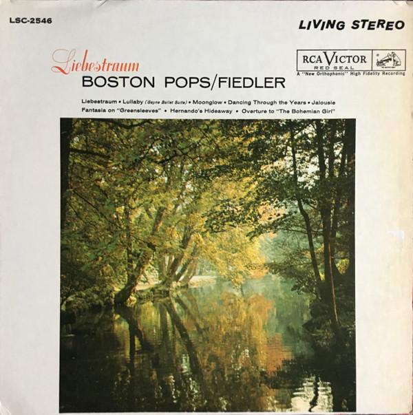 LP Пластинка BOSTON POPS ORCHESTRA / ARTHUR FIED - Liebestraum LSC2546 RCA Victor Red США Классика Б/У