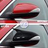 2Pcs Car/Auto External Mirror Cap Shell Housing Wing Mirror Cover For Mazda 3 Axela BL 2.0 2009 2010 2011 2012 2013 With Color