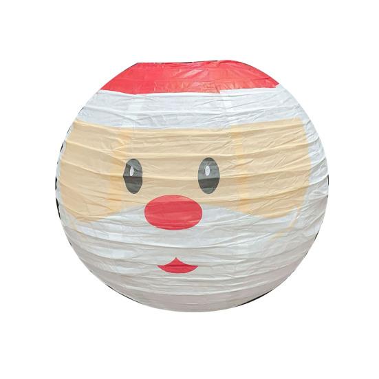 Рождественский бумажный фонарь Yousheng, разноцветная снежинка, снеговик, Санта-Клаус, олень, украшение, праздничный реквизит для рождественской домашней вечеринки