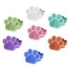 Two-In-One Makeup Brush Cleaning And Storage Box Cat Claw Makeup Brush Storage Rack Silicone Makeup Brush Cleaning Box