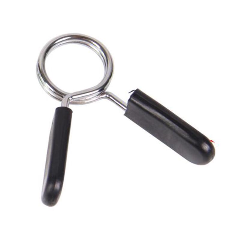 Barbell Clamp Spring Collar Clips Gym Weight Dumbbell Lock Kit Barbell Lock