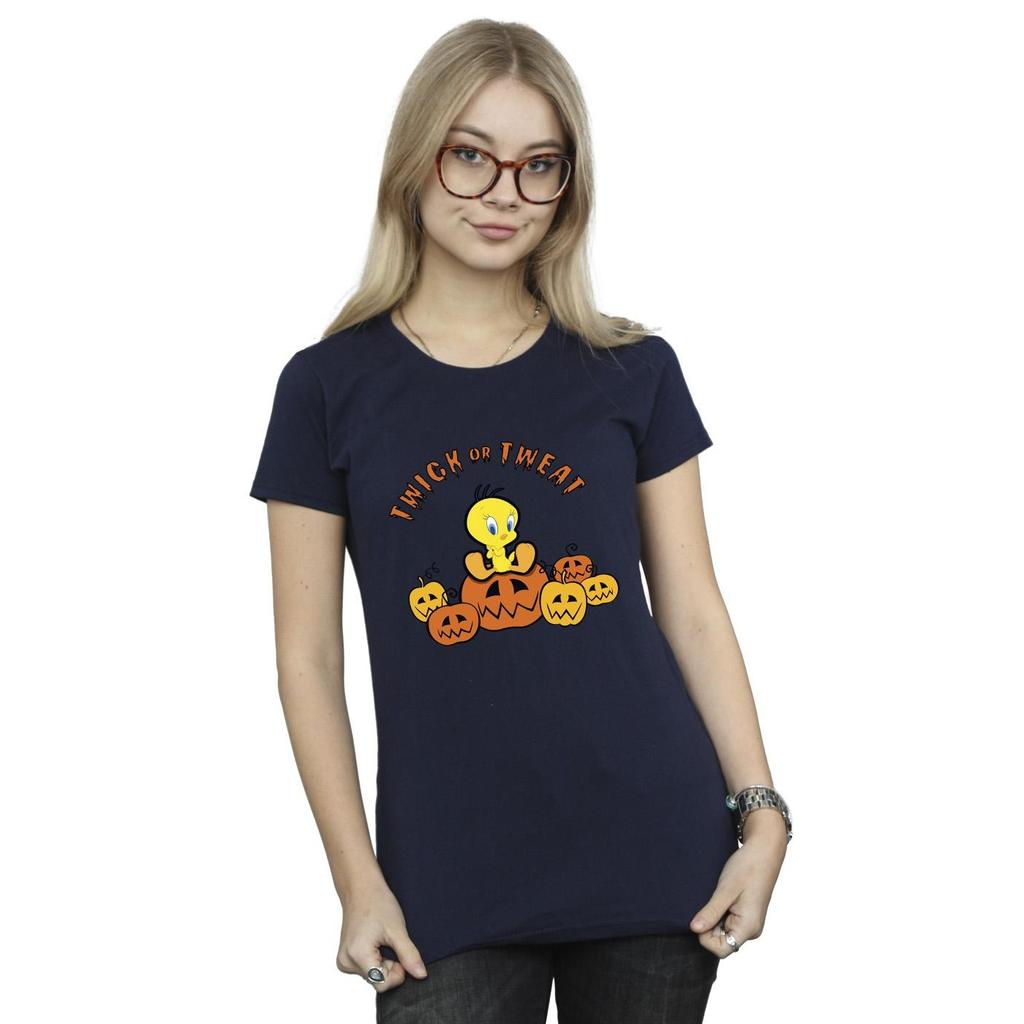 Looney Tunes Womens/Ladies Twick Or Tweat Cotton T-Shirt