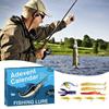 24 Days Lure Advent Calendar Fishing 2025 Advent Calendar Fishing Gifts Christmas Countdown Tackle Lures Gifts Fisherman Adult