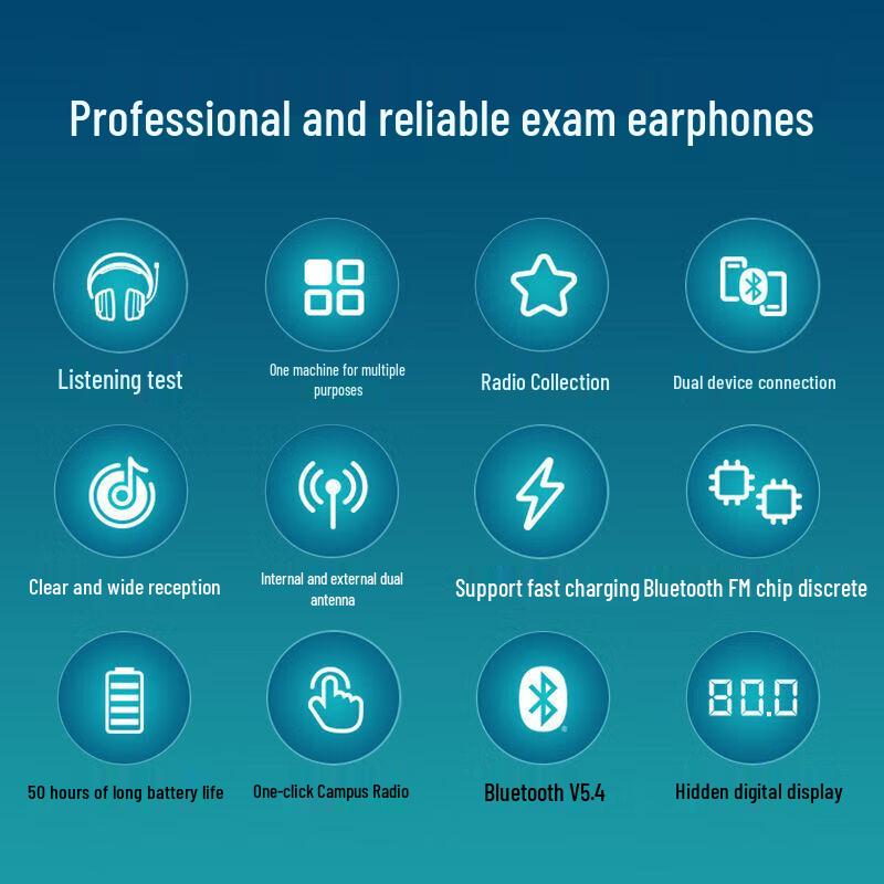 Edifier K710W Over-Ear Bluetooth FM Headphones