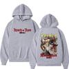 Anime Attack On Titan Reiner Braun Graphic Print Hoodie Men Women Cartoon Manga Retro Sweatshirt Male Unisex Oversized Pullover Hoodies