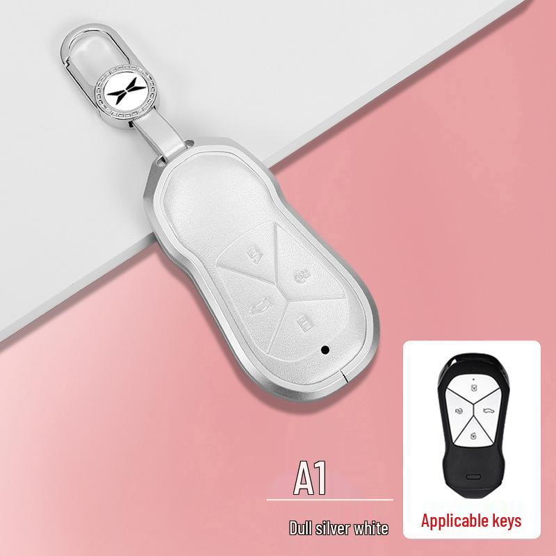 Compatible with XPeng P7i, G6, G9, P5, G3i key case - Premium Protective Shell with Buckle.