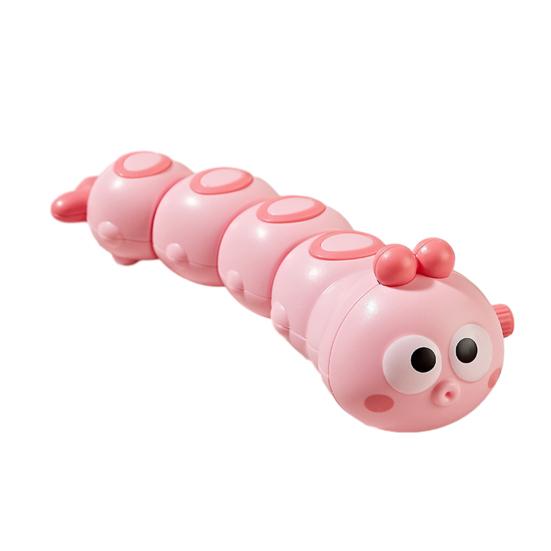 Wind-Up Caterpillar Toy Mechanical Crawling Insect Safe Non-Toxic Baby Toy Guides Babies to Educational Kids Toy