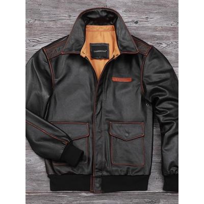 Китайский размер натуральная коровья кожа мужская кожаная куртка Flight A2 куртки ручной работы авиатор бомбер мужская кожаная куртка осень