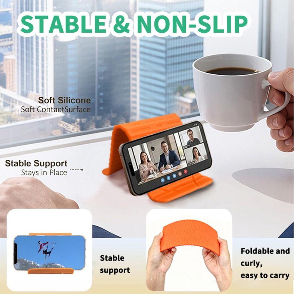 Flexible Bendable Phone Holder Anti-Slip Smartphone Stand New Tablet Stand Travel