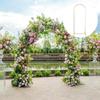 Arch Backdrop Stand Metal Arched Photo Booth Backdrop Frame Decorated Arch Stand For Graduation Bridal Shower Wedding Ceremony