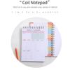 Plan Book To Do List Notebook Stationery Weekly Planner Notebook Schedule Book  Daily Plan