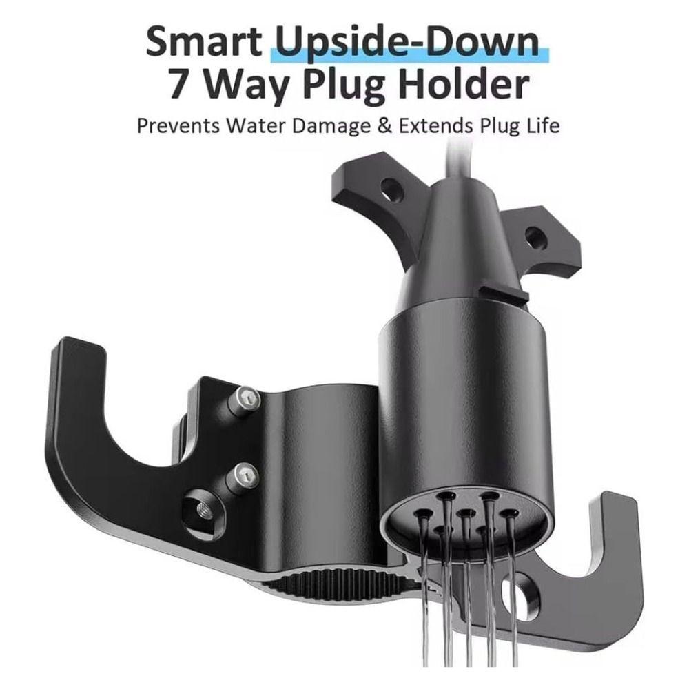 Easy Installation Trailer Chain Holder RV Towing Cable Wire Harness Holders RV