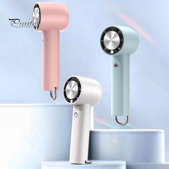 Ручной вентилятор с мощным потоком воздуха, компактный дизайн, портативный, работающий от USB-аккумулятора, 3 скорости, охлаждающий вентилятор, охладитель воздуха