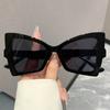 Non-polarized Vintage Trendy Colorful Butterfly Sunglasses Women For Female Luxury Brand Designer Sun Glasses Punk Popular Sexy Shades