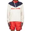Men's Nike x Gyakusou Crossover Splicing Colorblock Alphabet Zipper Hooded Jacket White CU1580-133
