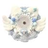 Handmade K-POP Badge Displaying Case Lace Wings Bow DIY Pain Bag Filler Badge Holder  Girls