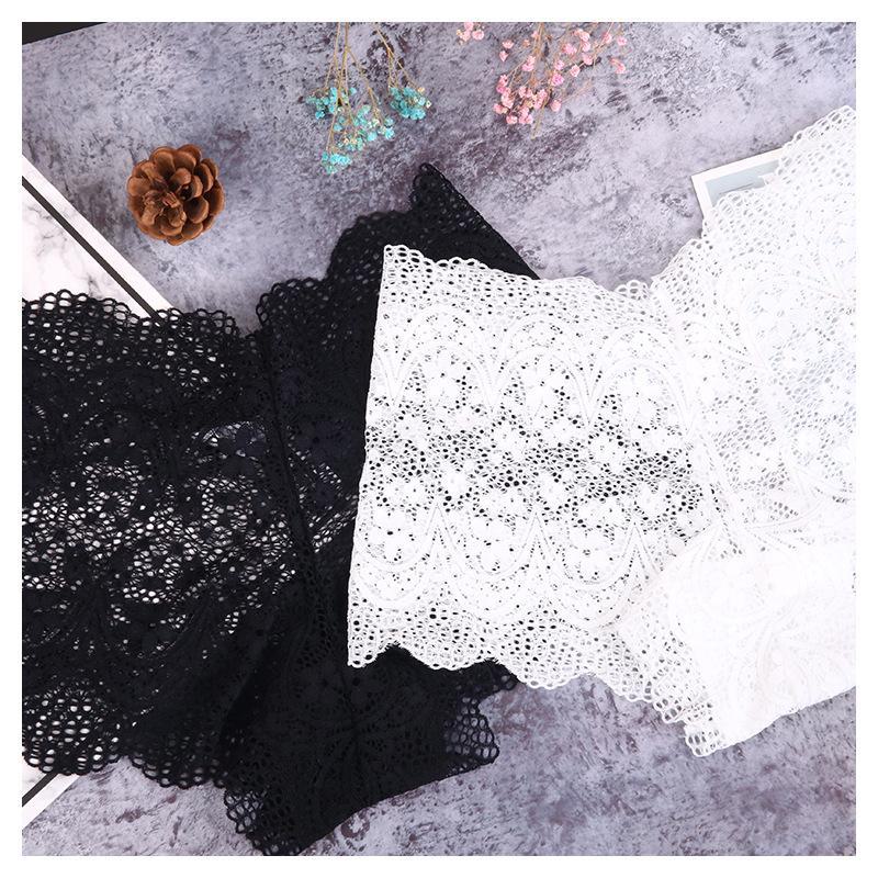 Ladies' Lace Hollow Boxer Briefs - Mid-Waist, Sexy, Breathable, European & American Style