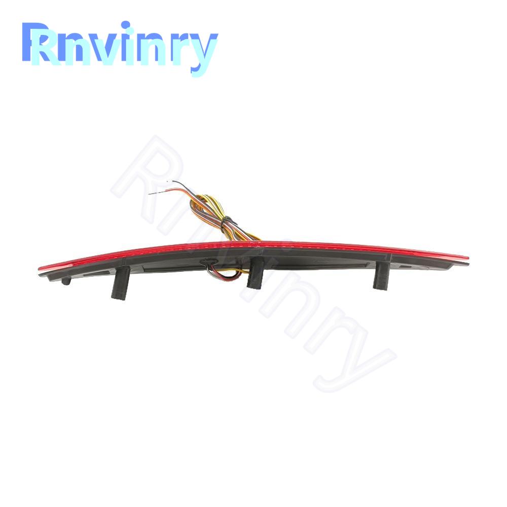 For Golf 7 2013-2015 Rear Bumper Reflector Warn Brake Turn Fog Light,Turn Signal Light With Normal DRL Brake Light