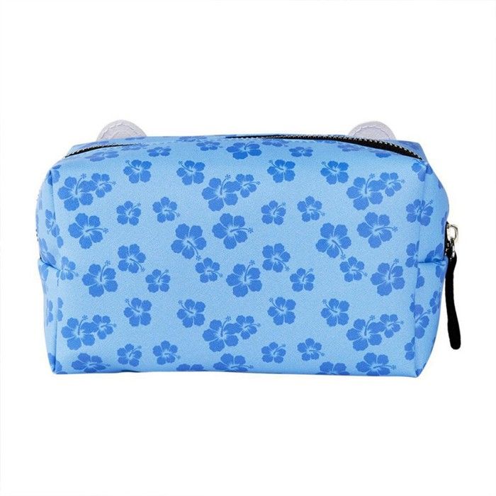 Trousse de Toilette - CERDA - Stitch Disney - Cuir PU - Souple - Zippée